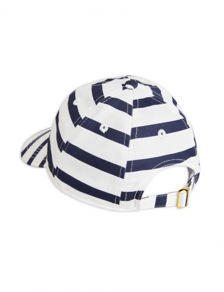 MINI RODINI Cap Chamäleon - blau weiss